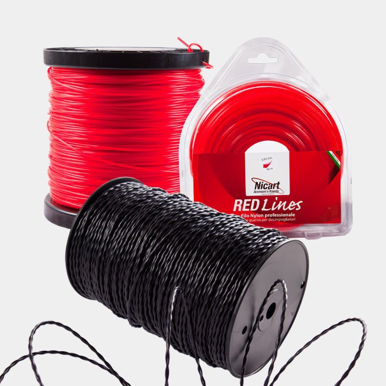 Fili Nylon per decespugliatori Nicart