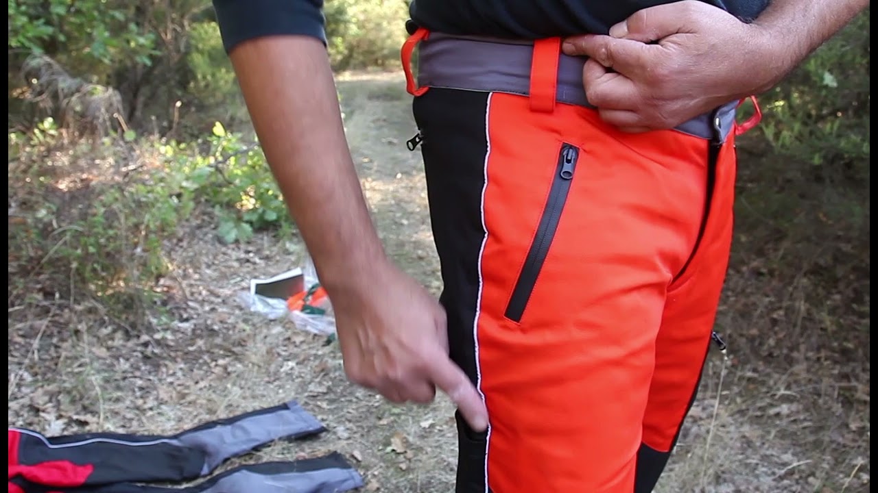 Pantaloni e salopette antitaglio professionali PRO TECNIC