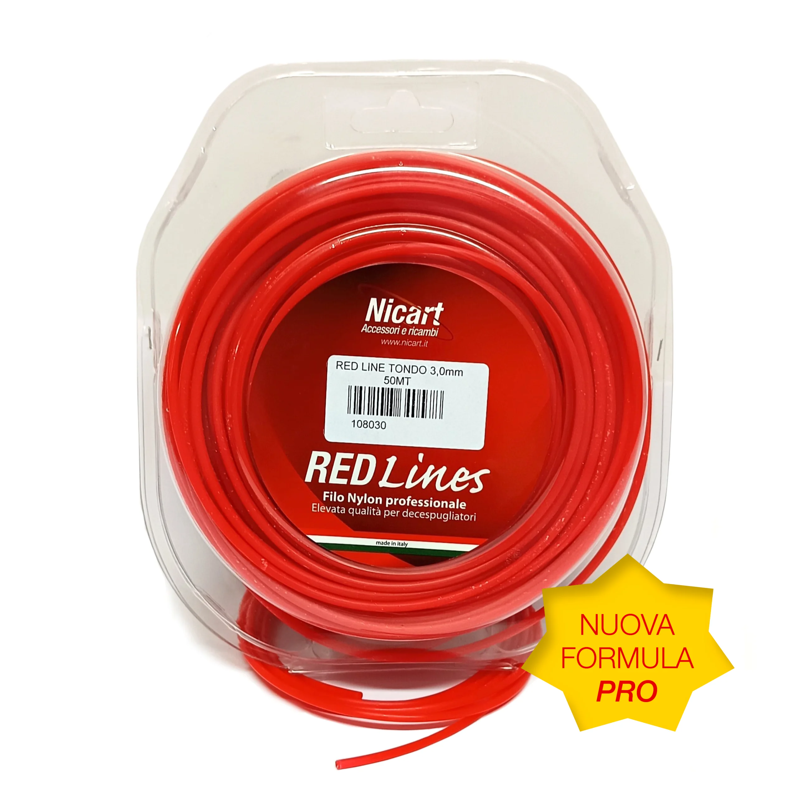 Filo Decespugliatore RED LINES Blister